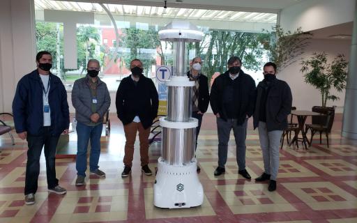 Foto da visita ao tecnopuc