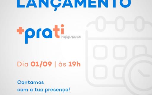Chamada do evento de lançamento