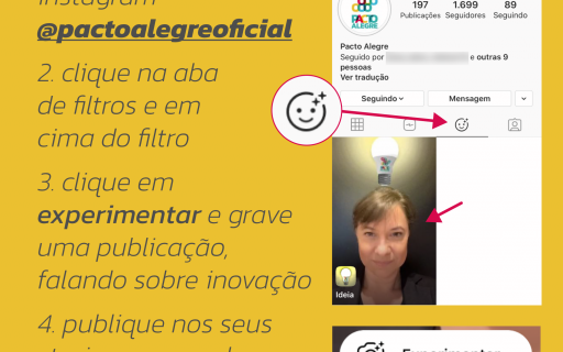 Como usar o filtro do Pacto