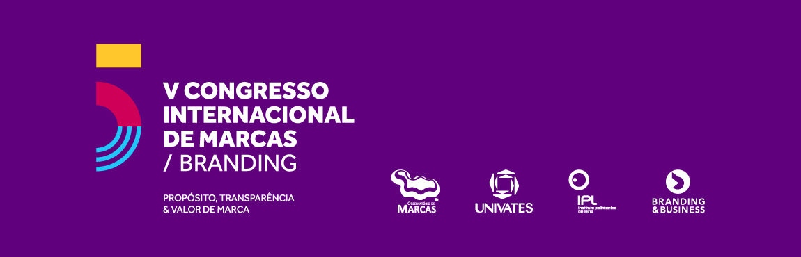 Identidade visual do V Congresso Internacional de  Marcas/Branding