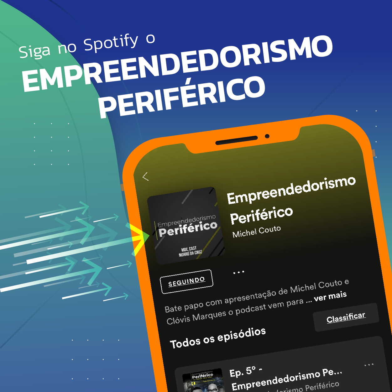 Siga no spotify o empreendedorismo periférico