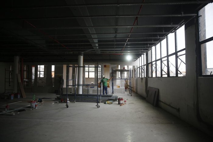 Obras do Campus Caldeira, voltado à chamada nova economia, no 4º Distrito: caminho aberto para o futuro Félix Zucco / Agencia RBS